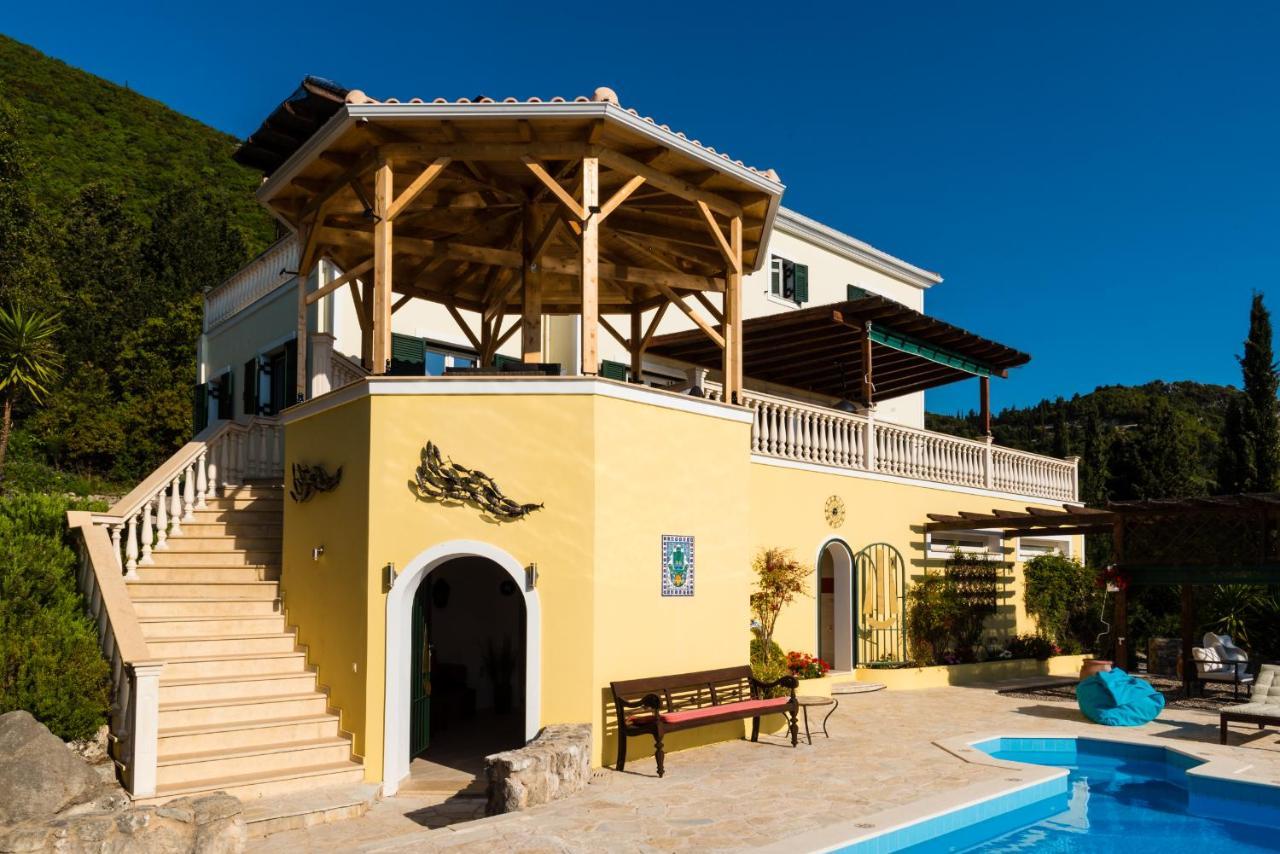 Villa Gabriella Lefkada Vafkeri Exterior foto
