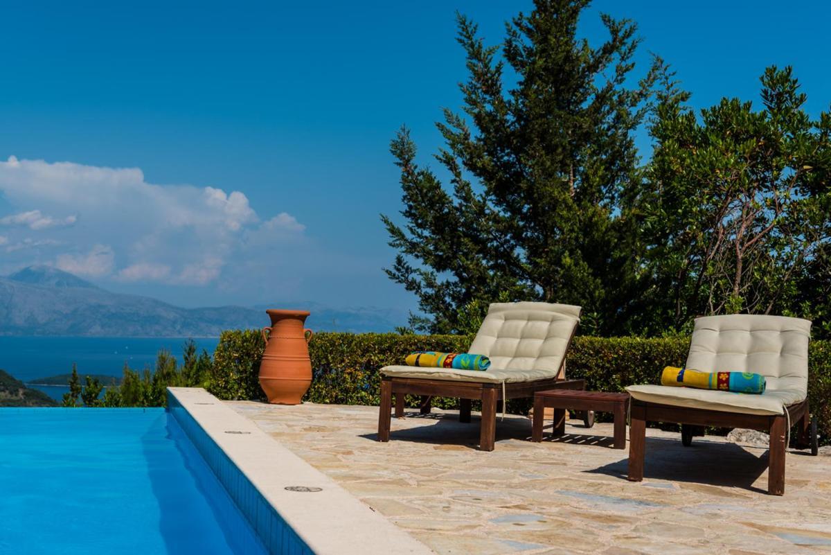 Villa Gabriella Lefkada Vafkeri Exterior foto